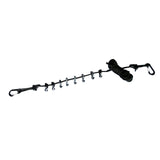 Maxbell Camping Storage Lanyard Strap Canopy Hanger for Backpacking Accessories black