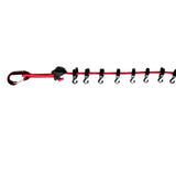 Maxbell Camping Storage Lanyard Strap Canopy Hanger for Backpacking Accessories red