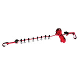 Maxbell Camping Storage Lanyard Strap Canopy Hanger for Backpacking Accessories red