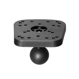 Maxbell Fish Finders Mount Plate Fishfinder Deep Finders Kayak Mounting Base Bracket