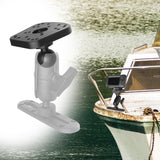 Maxbell Fish Finders Mount Plate Fishfinder Deep Finders Kayak Mounting Base Bracket
