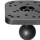 Maxbell Fish Finders Mount Plate Fishfinder Deep Finders Kayak Mounting Base Bracket
