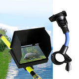 Maxbell Fish Finders Clamp Mount for Fishing Pole Sea Fishing Fishing Rod Mount