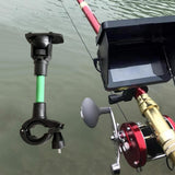 Maxbell Fish Finders Clamp Mount for Fishing Pole Sea Fishing Fishing Rod Mount