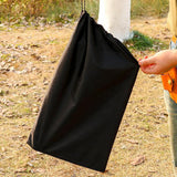 Maxbell Foldable Windshield Wind Protection W/ Carrying Bag for Backpacking Picnic 3 Plates Orange