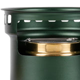 Maxbell Alcohol Stove Camping with Stand with Carrying Bag for BBQ Outdoor Camping Grteen