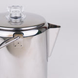 Maxbell Coffee Percolator Camping for Fire for Camping Brew Coffee Stovetop