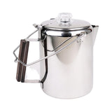 Maxbell Coffee Percolator Camping for Fire for Camping Brew Coffee Stovetop