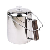 Maxbell Coffee Percolator Camping for Fire for Camping Brew Coffee Stovetop