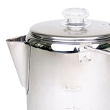 Maxbell Coffee Percolator Camping for Fire for Camping Brew Coffee Stovetop