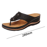 Maxbell Women Sandals Ladies Anti Slip Casual Soft Flat Slippers Open Toe Flat Shoes 42