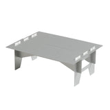 Maxbell Mini Camping Table Small Outdoor Folding Table Desk for BBQ Fishing Beach