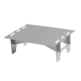 Maxbell Mini Camping Table Small Outdoor Folding Table Desk for BBQ Fishing Beach