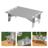 Maxbell Mini Camping Table Small Outdoor Folding Table Desk for BBQ Fishing Beach