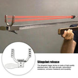 Maxbell Slingshot Release Device Slingshot Trigger Catapult Trigger DIY Outdoor 7.5cmx7.5cm
