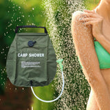 Maxbell Solar Shower Bags Camping 20L Men Women Lightweight for Climbing Swimming