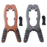 Maxbell Brush Gripper Kayak Anchor Grip with Teeth 487cm Rope Versatile Durable Orange