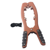 Maxbell Brush Gripper Kayak Anchor Grip with Teeth 487cm Rope Versatile Durable Orange