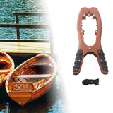 Maxbell Brush Gripper Kayak Anchor Grip with Teeth 487cm Rope Versatile Durable Orange