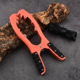 Maxbell Brush Gripper Kayak Anchor Grip with Teeth 487cm Rope Versatile Durable Orange