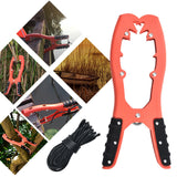Maxbell Brush Gripper Kayak Anchor Grip with Teeth 487cm Rope Versatile Durable Orange