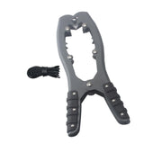 Maxbell Brush Gripper Kayak Anchor Grip with Teeth 487cm Rope Versatile Durable Grey