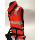 Maxbell Orange Life Jackets Buoyancy Aids Adjustable Anti Scratch for Kayak Fishing