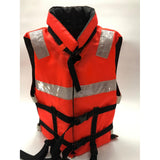 Maxbell Orange Life Jackets Buoyancy Aids Adjustable Anti Scratch for Kayak Fishing