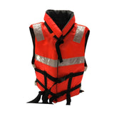 Maxbell Orange Life Jackets Buoyancy Aids Adjustable Anti Scratch for Kayak Fishing
