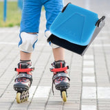 Maxbell Durable Roller Skates Strap Buckle Skates Strap Clasp Repair Accessories Style C Light Blue