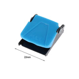 Maxbell Durable Roller Skates Strap Buckle Skates Strap Clasp Repair Accessories Style C Light Blue