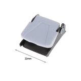 Maxbell Durable Roller Skates Strap Buckle Skates Strap Clasp Repair Accessories Style C White
