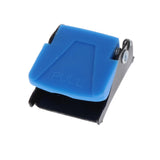 Maxbell Durable Roller Skates Strap Buckle Skates Strap Clasp Repair Accessories Style C Blue