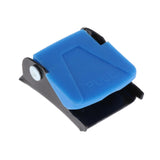 Maxbell Durable Roller Skates Strap Buckle Skates Strap Clasp Repair Accessories Style C Blue