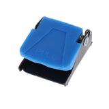 Maxbell Durable Roller Skates Strap Buckle Skates Strap Clasp Repair Accessories Style C Blue