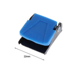 Maxbell Durable Roller Skates Strap Buckle Skates Strap Clasp Repair Accessories Style C Blue