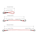 Maxbell 6 Pieces Bungee Cords Elastic Rope Windproof Straps Durable for Outdoor Tent