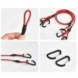 Maxbell 6 Pieces Bungee Cords Elastic Rope Windproof Straps Durable for Outdoor Tent