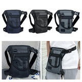 Maxbell Drop Leg Pouch Bag Fishing Tackle Bag Fittings for Biking Hiking Traveling Blue