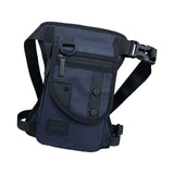 Maxbell Drop Leg Pouch Bag Fishing Tackle Bag Fittings for Biking Hiking Traveling Blue