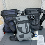 Maxbell Drop Leg Pouch Bag Fishing Tackle Bag Fittings for Biking Hiking Traveling Black