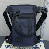 Maxbell Drop Leg Pouch Bag Fishing Tackle Bag Fittings for Biking Hiking Traveling Black