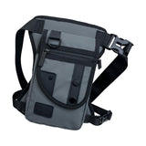 Maxbell Drop Leg Pouch Bag Fishing Tackle Bag Fittings for Biking Hiking Traveling Gray