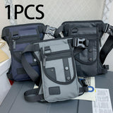 Maxbell Drop Leg Pouch Bag Fishing Tackle Bag Fittings for Biking Hiking Traveling Gray