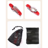 Maxbell Foldable Fork and Spoon Portable Camping Utensil for Cooking Hiking Outdoor