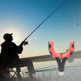 Maxbell Rod Pod U Holder Bracket Bracket Fishing Rod Rest Head for Gripper Pod