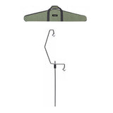 Maxbell Picnic Folding Lamp Pole with Stake Lantern Pole Iron Hanger Multifunctional 3 Pieces