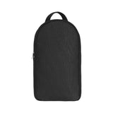 Maxbell Camping Utensils Storage Bag Elastic Straps for Cutlery Set Travel No Pattern Black