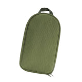 Maxbell Camping Utensils Storage Bag Elastic Straps for Cutlery Set Travel No Pattern Green