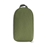Maxbell Camping Utensils Storage Bag Elastic Straps for Cutlery Set Travel No Pattern Green